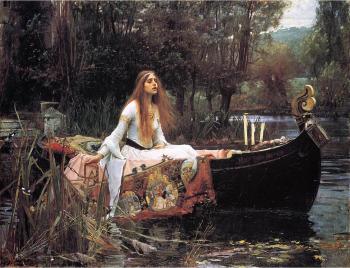 約翰 威廉姆 沃特豪斯 The Lady of Shalott 約翰 威廉姆 沃特豪斯 The Lady of Shalott